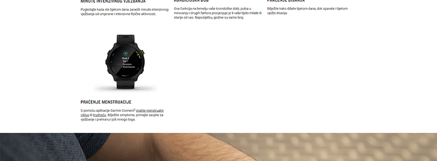 Garmin Forerunner 55 (Plavi)