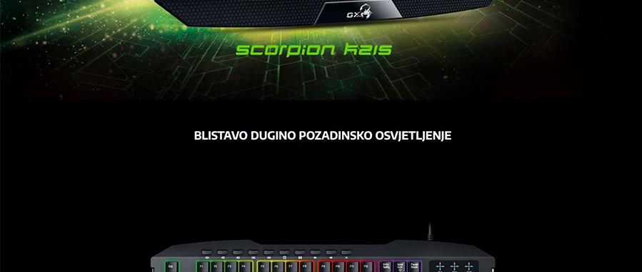 Genius K215 Scorpion Gaming 