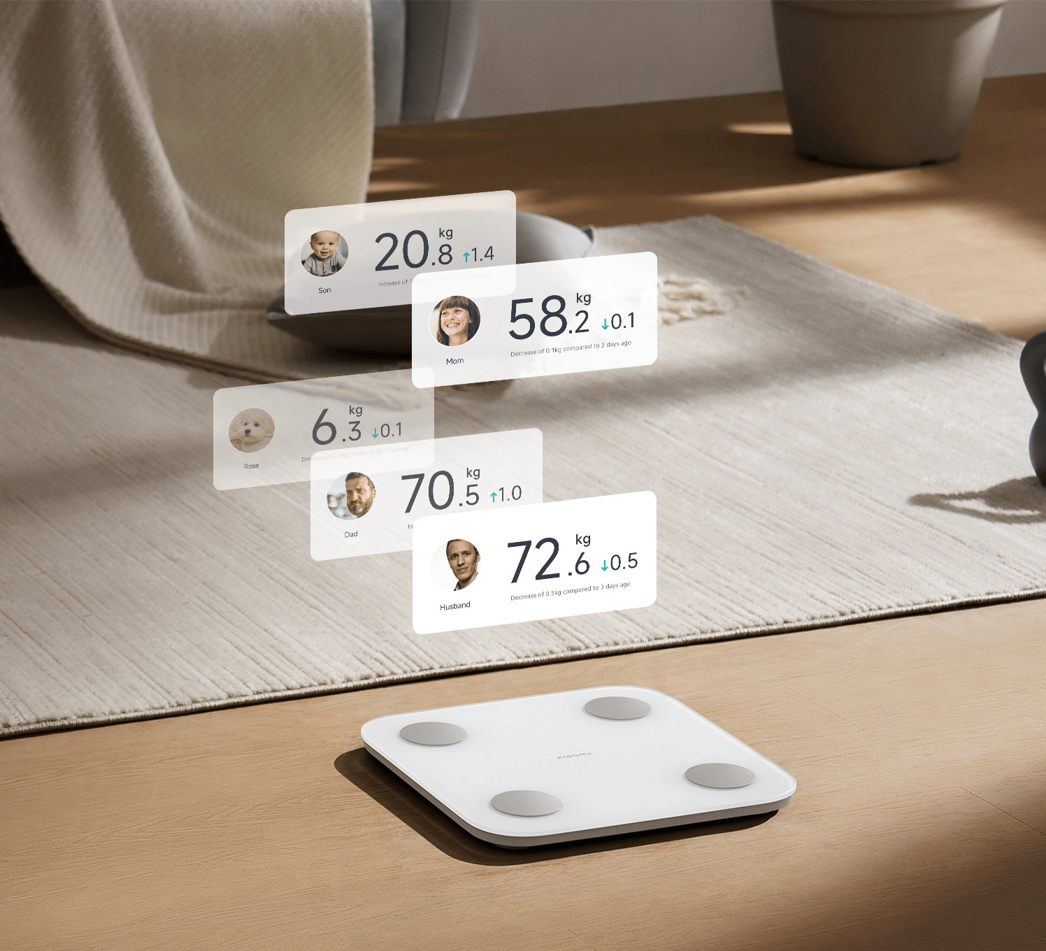 Xiaomi Body Composition Scale S400 pametna vaga