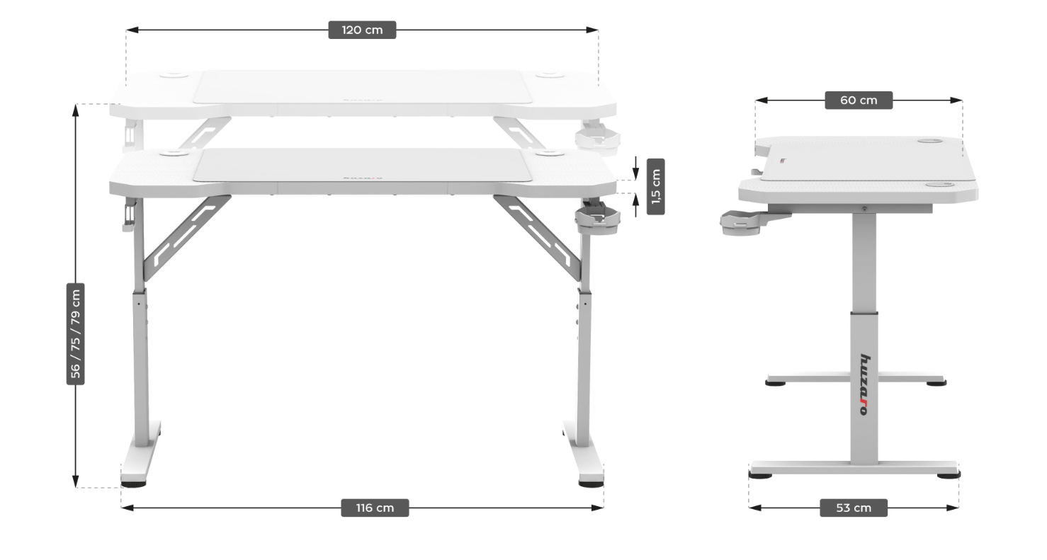 Huzaro Hero 2.6 White