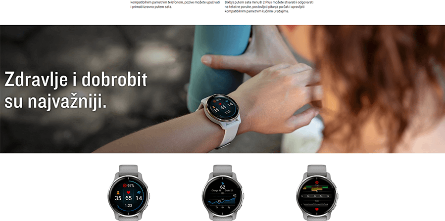 Garmin  Venu 2 plus (Crni)