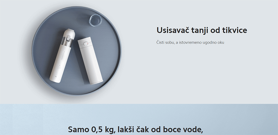 Xiaomi Mi Vacuum Cleaner mini (EU)