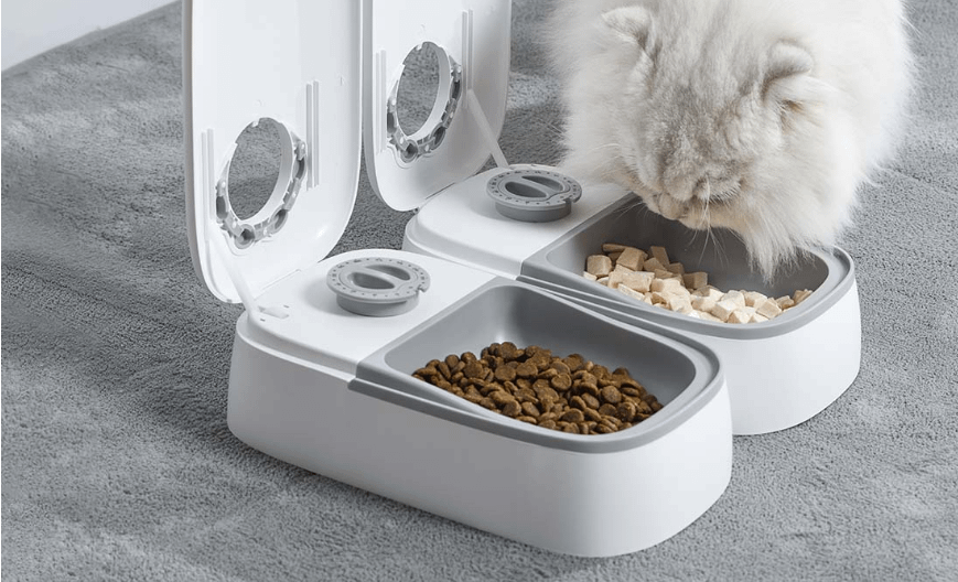 PetWant 2-meal pet feeder F7