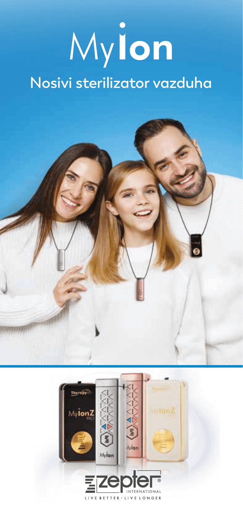 Zepter MyIon Pro nosivi sterilizator vazduha