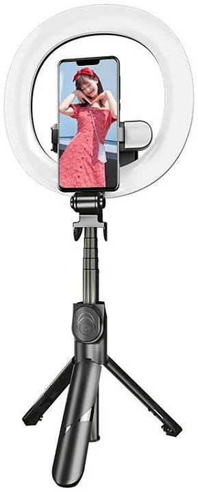 Puluz LED selfie stick / tripod