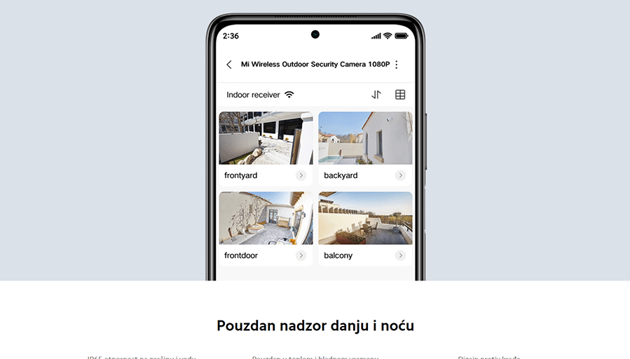 Xiaomi Mi Wireless Outdoor Security 1080p Set