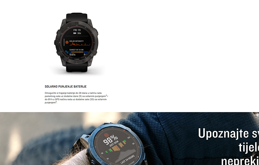 Garmin Fenix 7 Sapphire Solar Edition (Titan)