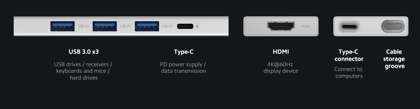 Xiaomi 5-in-1 Type-C Hub