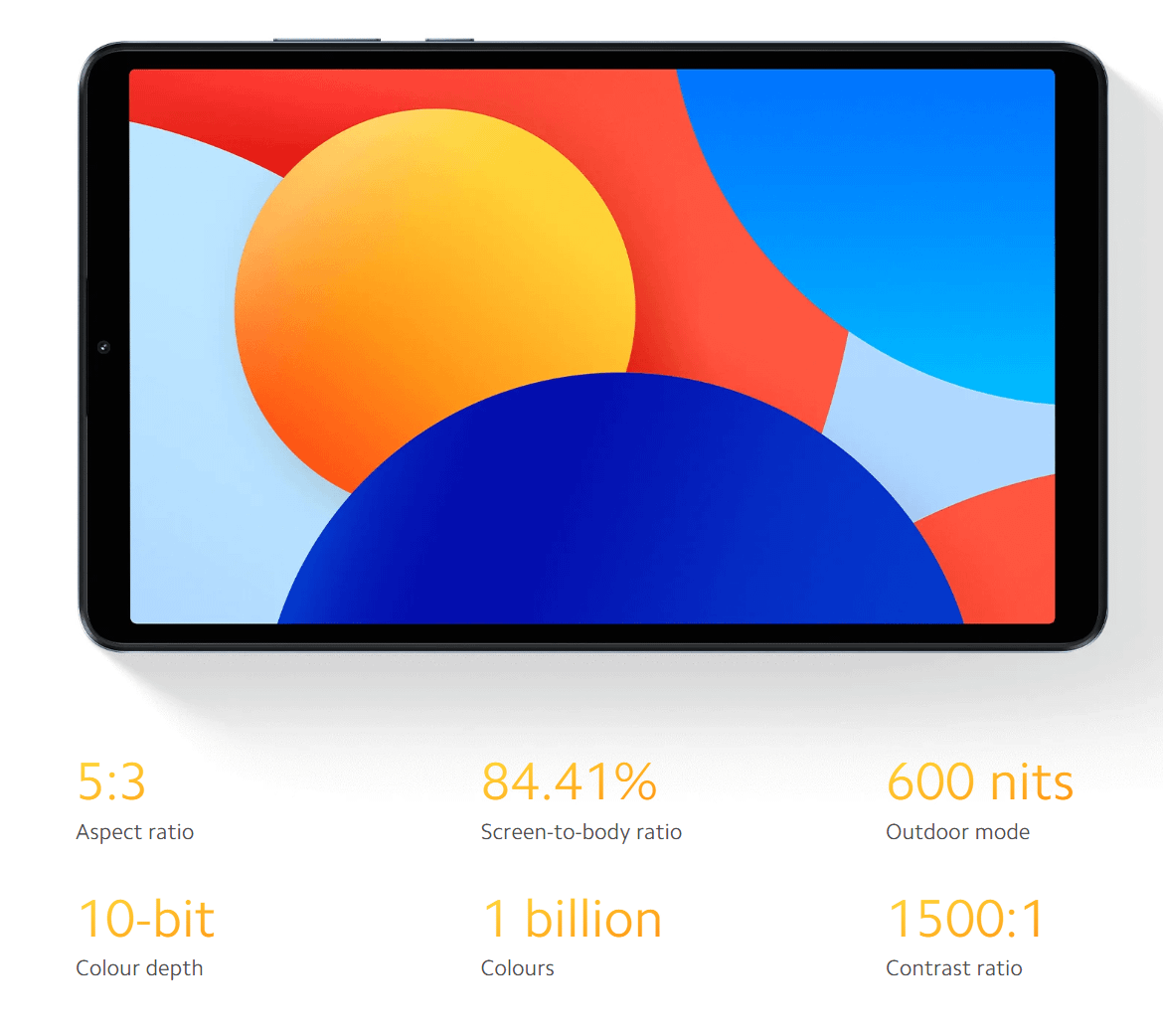 Xiaomi Redmi Pad SE 8.7 4GB 128GB Graphite Gray tablet