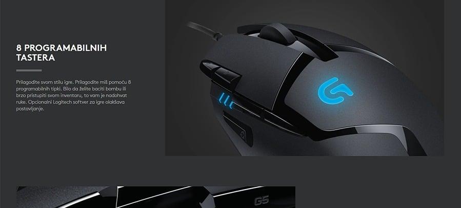 Logitech G402 Hyperion Fury 