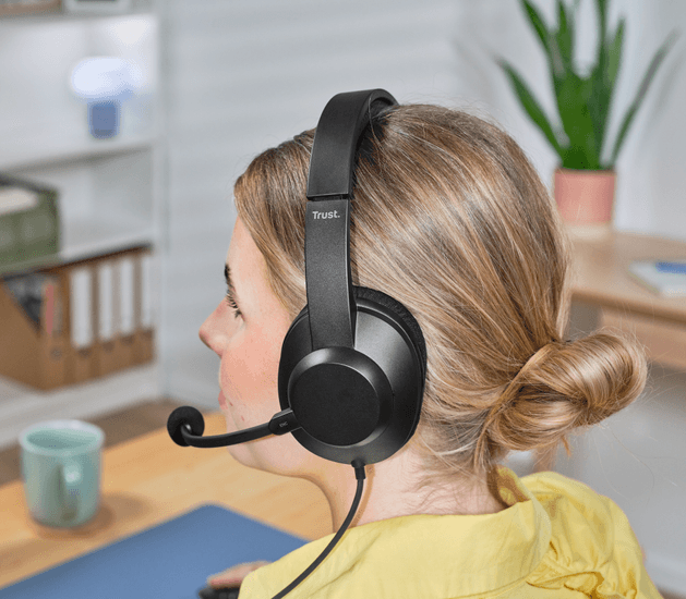 TRUST Ayda Max USB-ENC slušalice