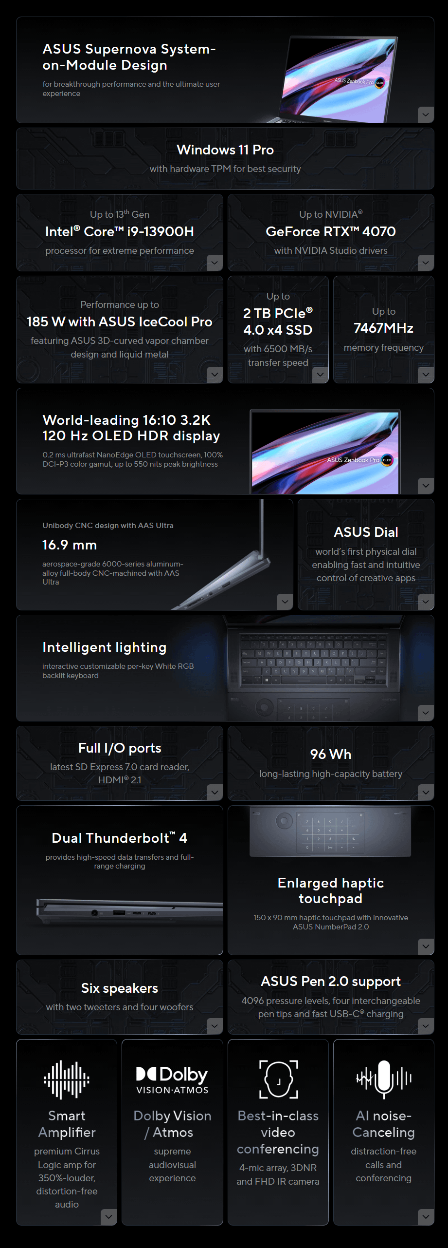 ASUS Zenbook Pro 16X OLED UX7602VI-OLED-ME951X