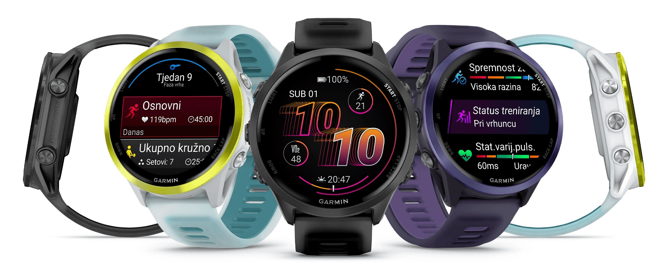 GARMIN Forerunner 570 Black - 47mm smartwatch