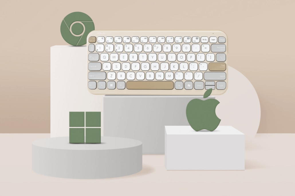 Asus Marshmallow KW100 Beige tastatura