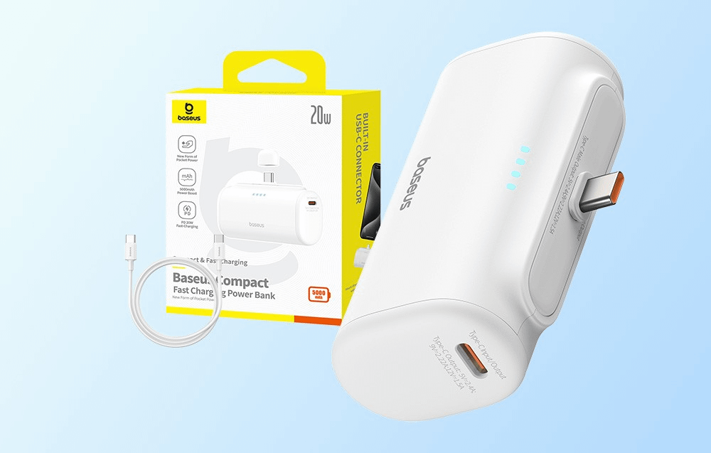 Baseus Compact 5000mAh White
