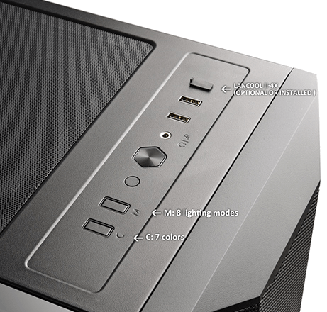 Lian Li LANCOOL II MESH C RGB (SNOW EDITION)