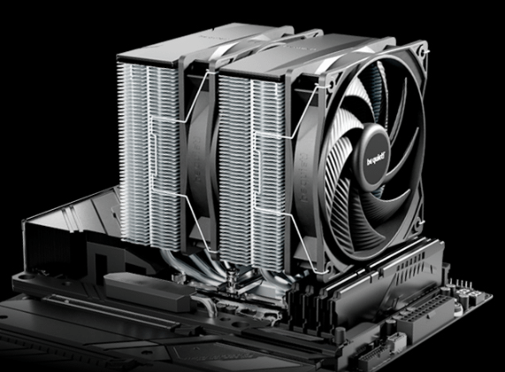 BeQuiet Pure Rock Pro 3 Black kuler