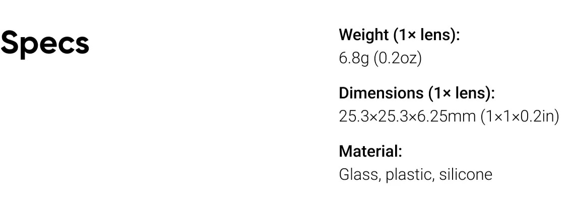 Insta360 X5 Replacement Lens Kit (2x)