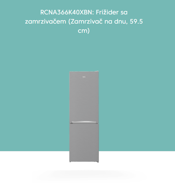 BEKO RCNA366K40XBN