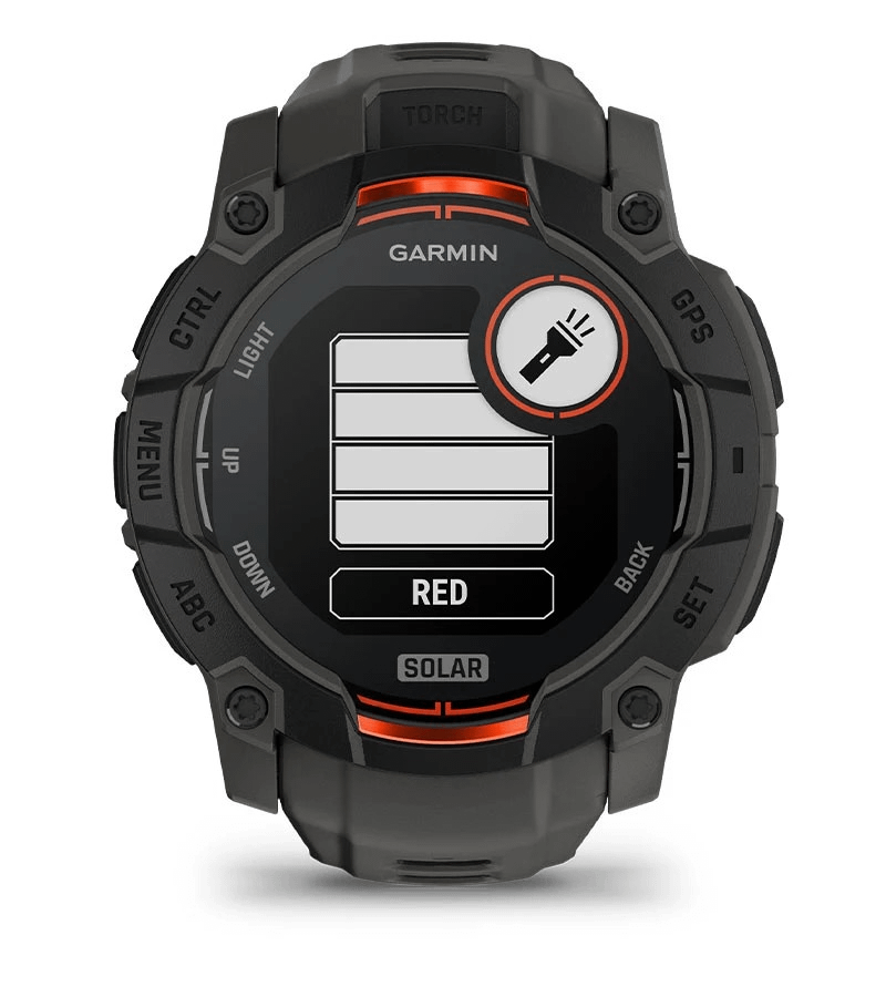 GARMIN Instinct 3 SOLAR 50mm Twilight smartwatch