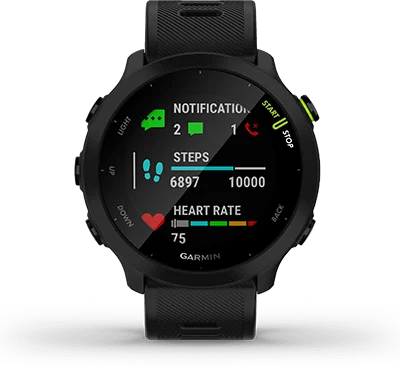 Garmin Forerunner 55 (White) smartwatch