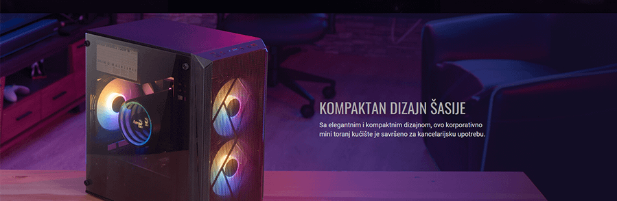 Aerocool CS-107 (Crna)