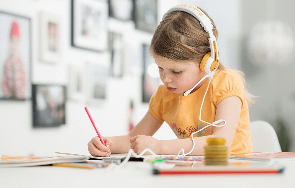 BuddyPhones School plus (zuta)