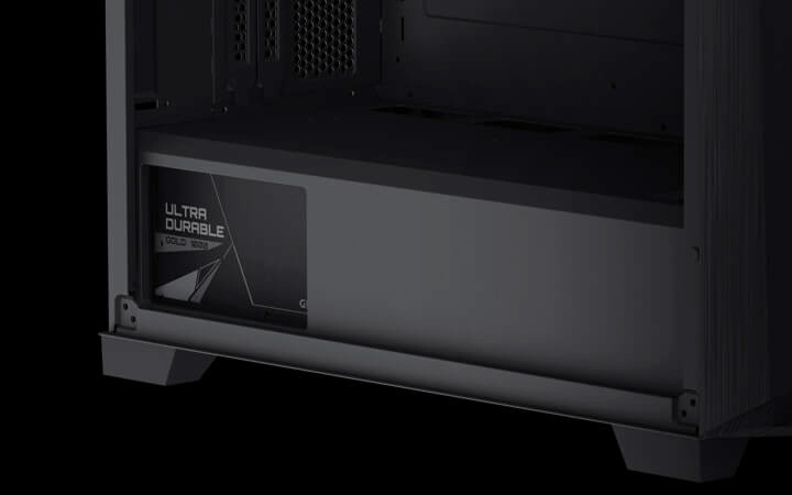 Gigabyte C301 GLASS (BLACK)