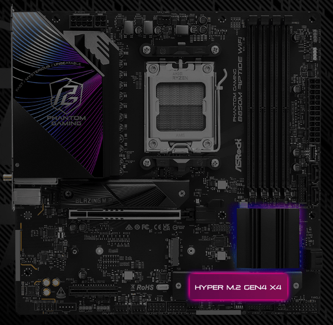 ASRock B850M Riptide WiFi matična ploča