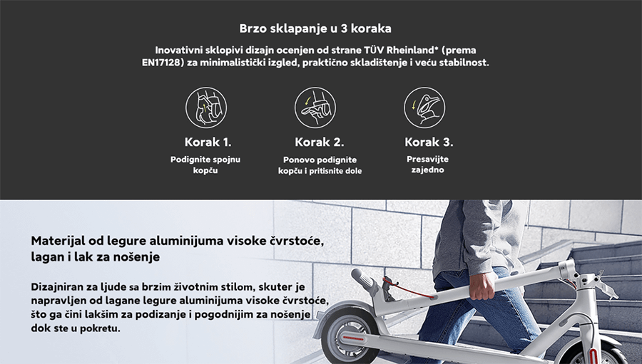 Xiaomi Electric Scooter 3 Lite (Black)