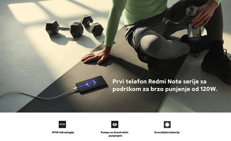 Xiaomi Redmi Note 11 PRO Plus 5G 6GB 128GB (Grey)