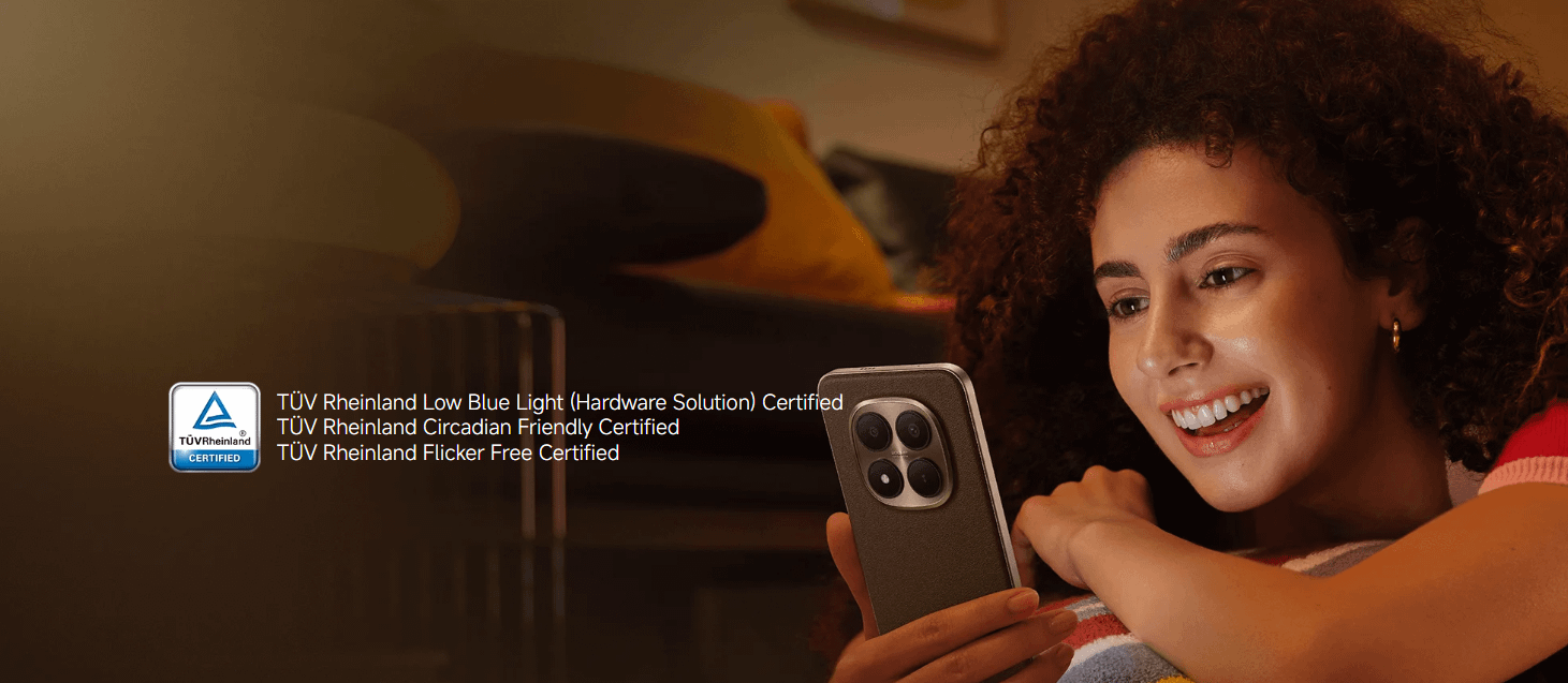 Xiaomi Redmi Note 15 Pro+ 5G 12GB 512GB Mocha Brown smartphone