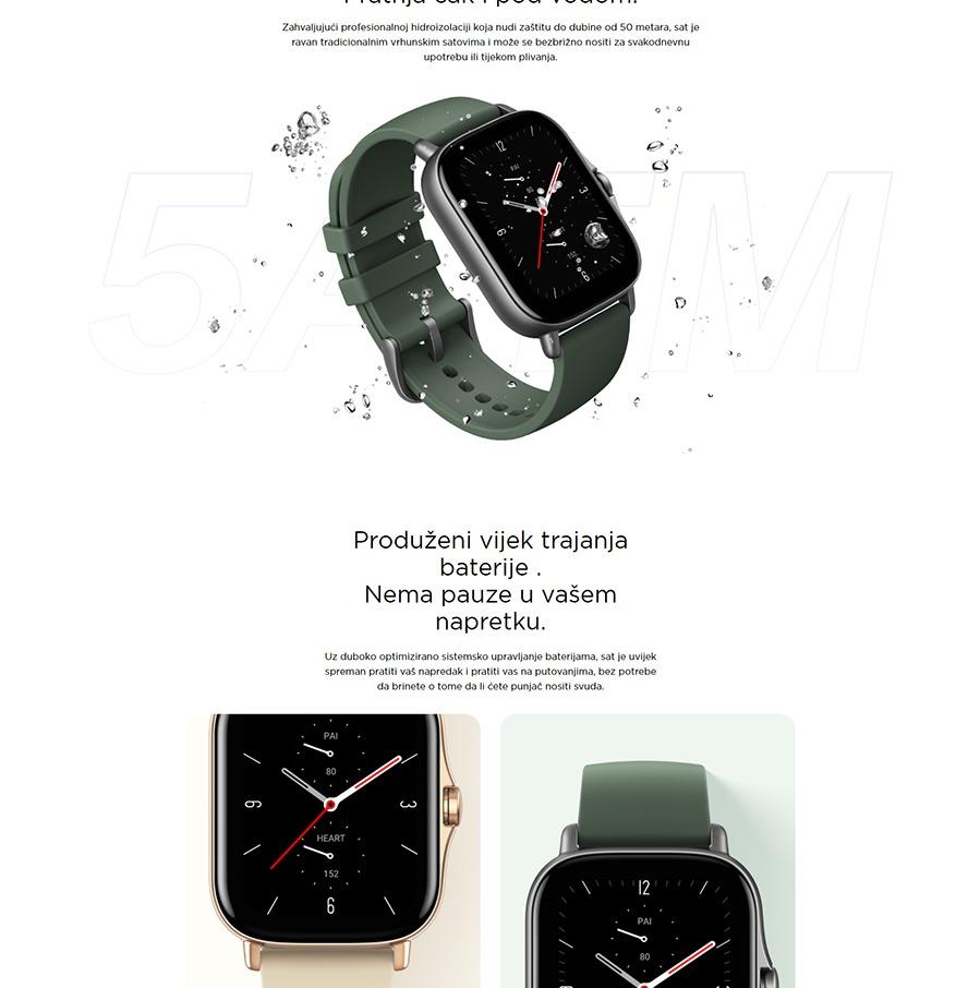 Xiaomi Amazfit GTS 2e Moss green