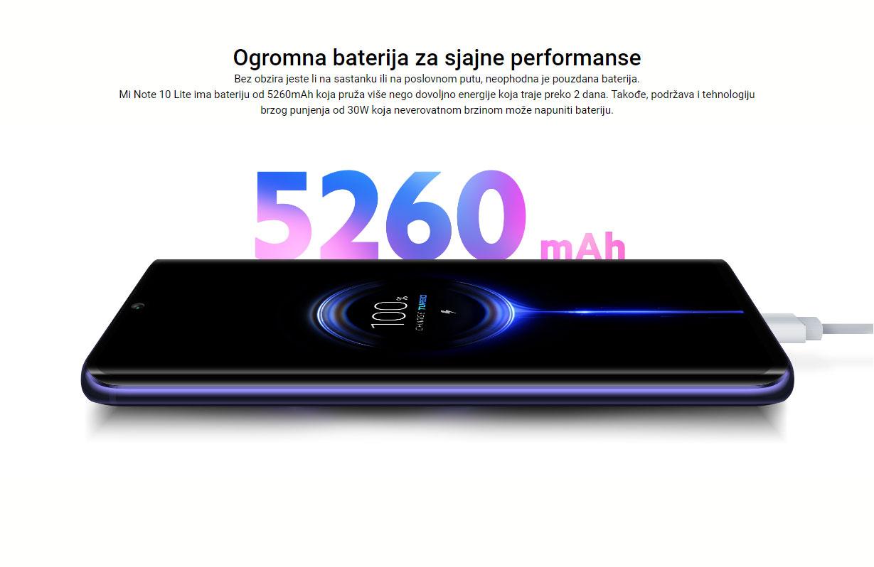 Xiaomi Mi Note 10 Lite 6GB 128GB Midnight Black