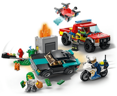 LEGO 60319 Vatrogasna i policijska potjera