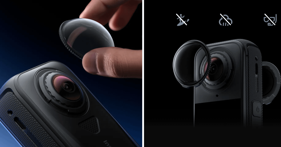 Insta360 X4 Air Standard Lens Guards 