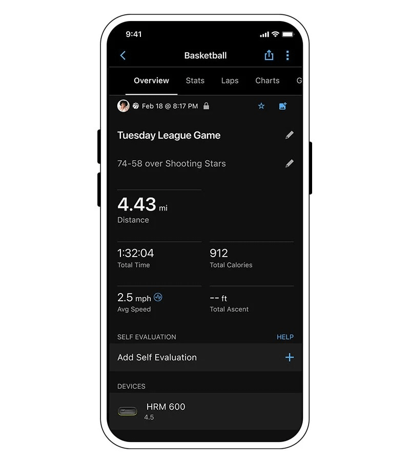 GARMIN HRM 600 M-XL senzor pulsa