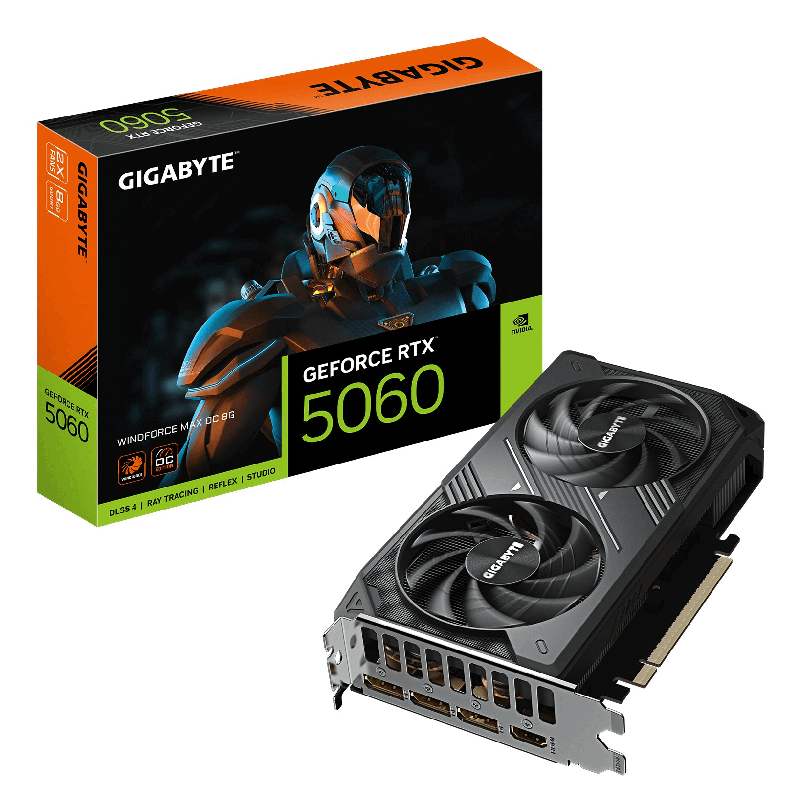 Gigabyte RTX 5060 WINDFORCE MAX OC 8GB grafička kartica