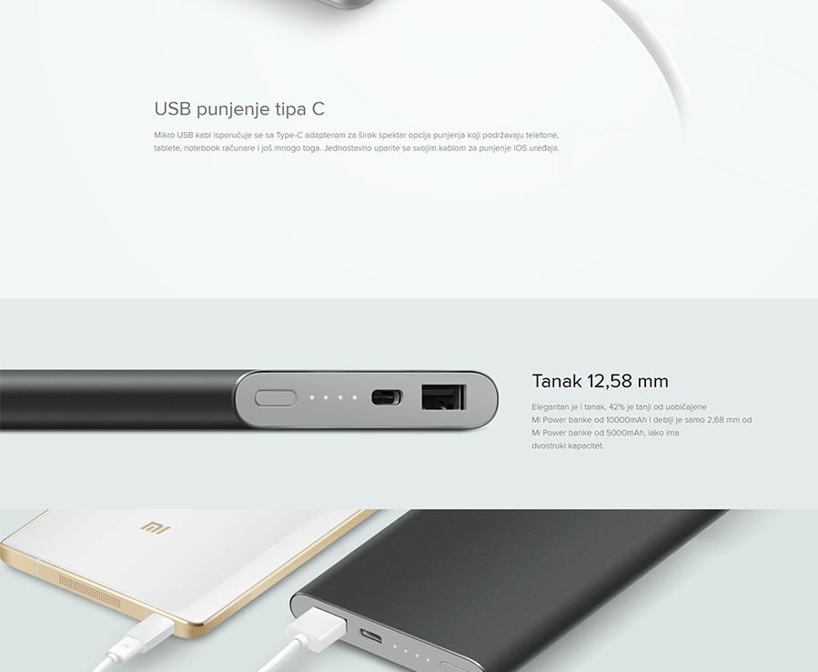 Xiaomi 10000mAh Mi Power Bank Pro Gold