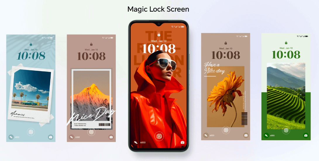 Honor X6b 6GB 256GB (Green) smartphone