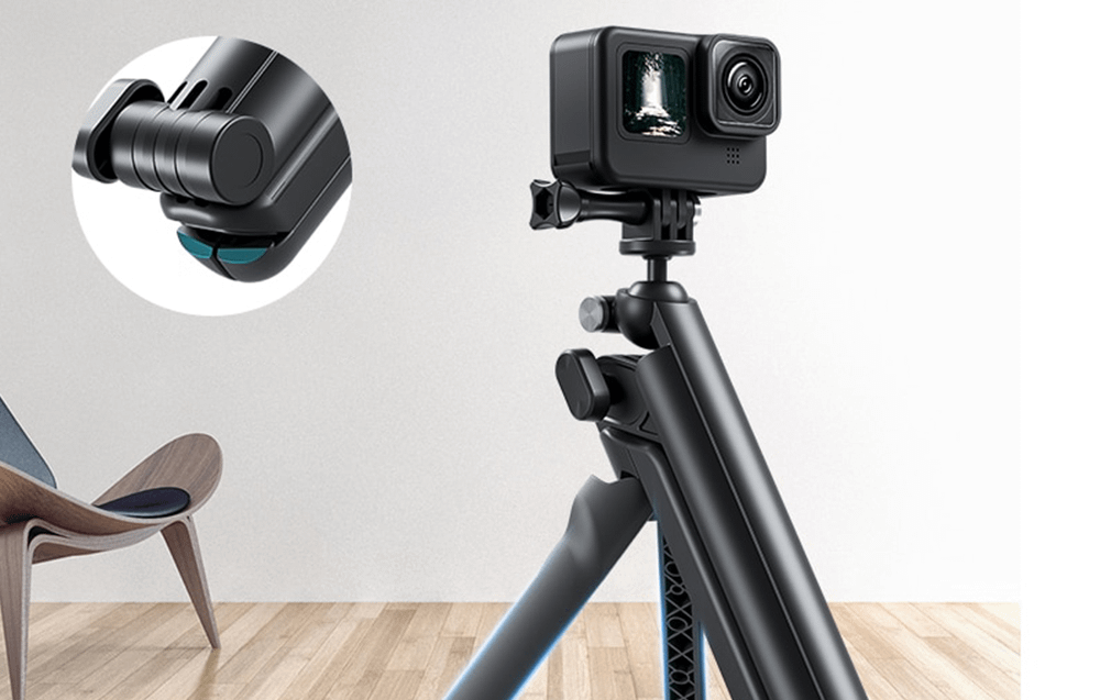 TELESIN TE-TRP-009 MULTIFUNCTIONAL FOLDING TRIPOD