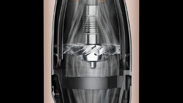 Dyson Supersonic Nural Curly + Coily (Amber Silk/ Pink Champagne) fen