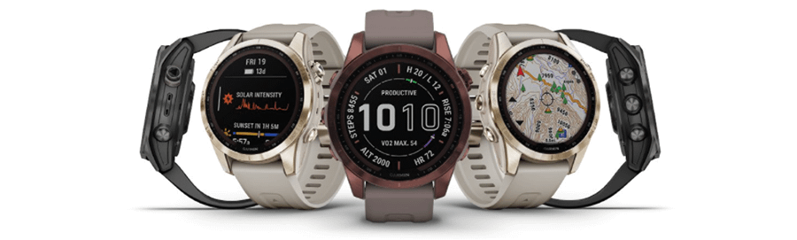 Garmin Fenix 7S Sapphire Solar Edition (Ružičasto-zlatni)