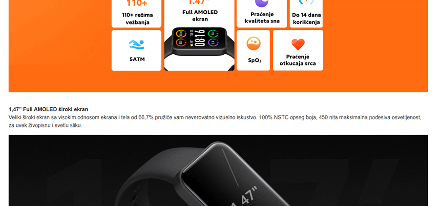 Xiaomi Redmi Smart Band Pro