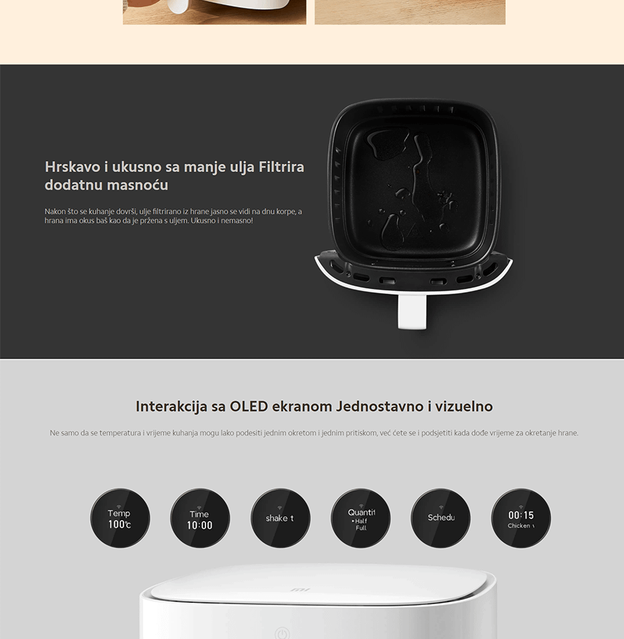 Xiaomi Mi Smart Air Fryer (3,5L)