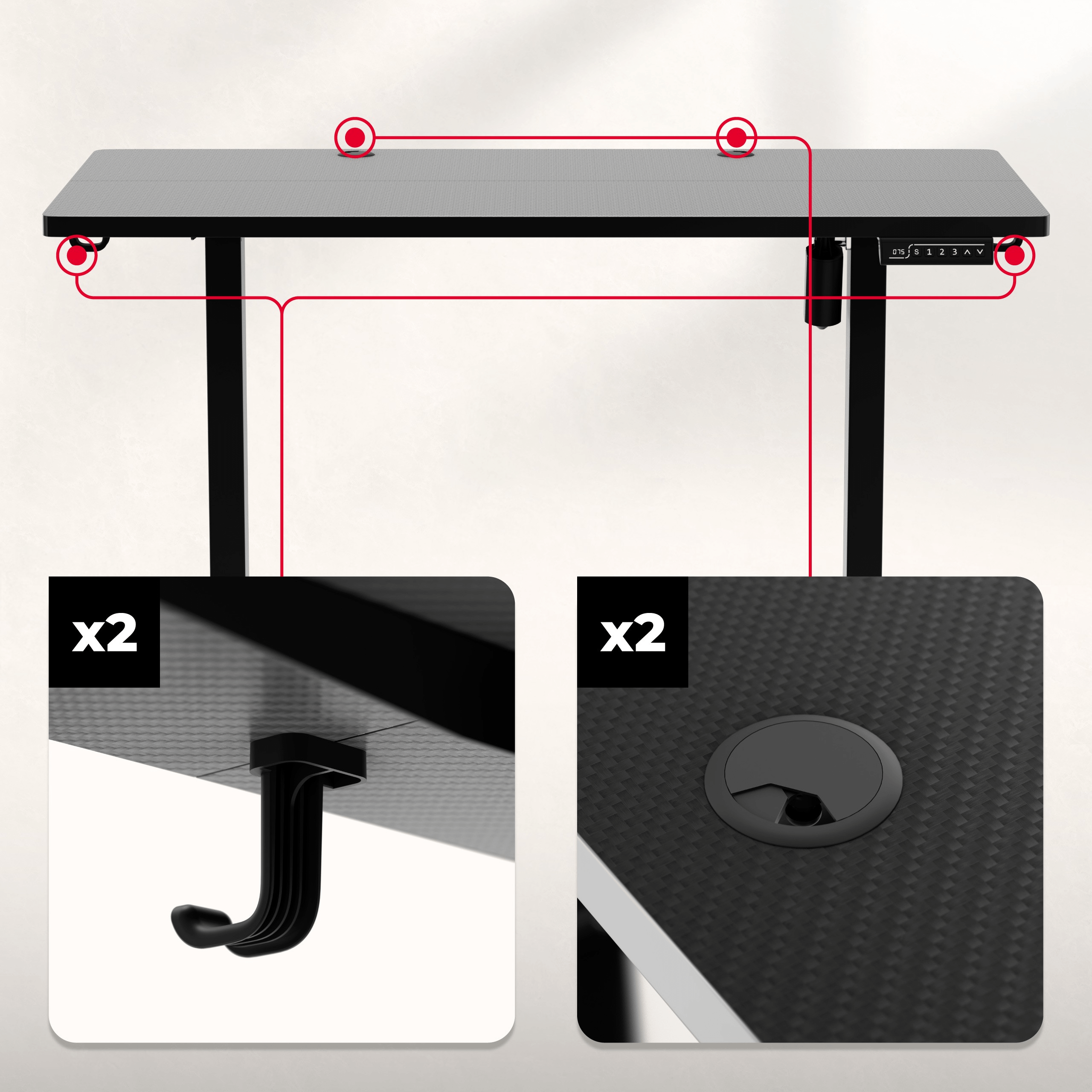 Huzaro Hero 8.1 Black sto