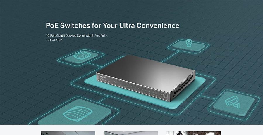 TP LINK TL-SG1210P