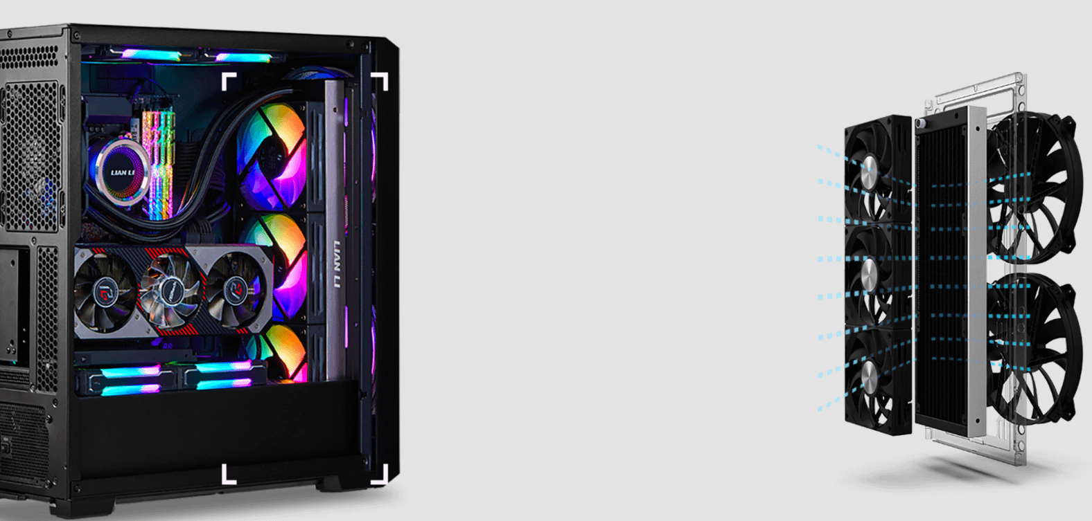 Lian Li LANCOOL 215 (WHITE)