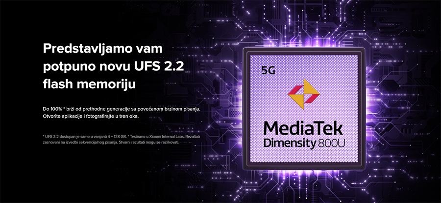 Xiaomi Redmi Note 9T 4GB 128GB Nightfall Black