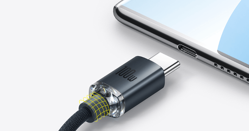 Baseus Crystal Shine 2m (Black)